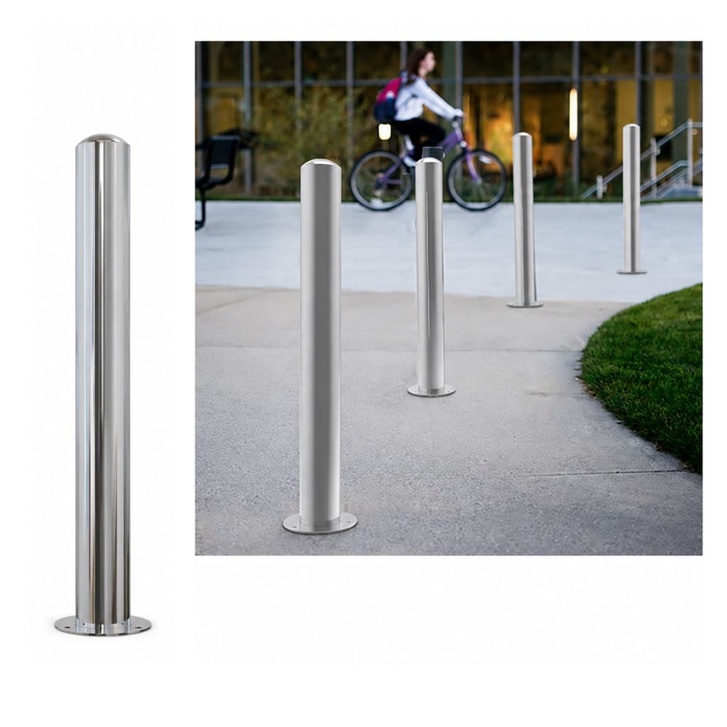 Bolardo Toscana de Acero Inox.
