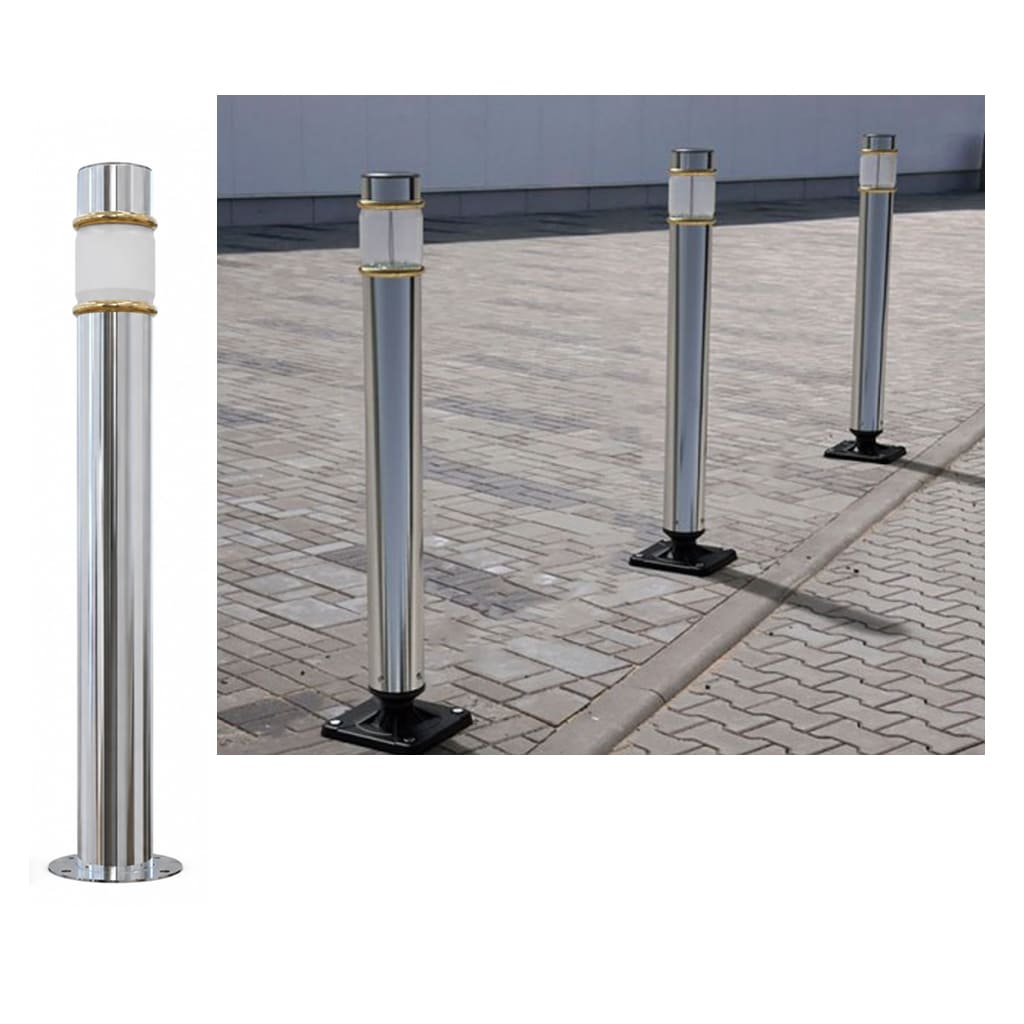 Bolardo Atenea de Acero Inox.